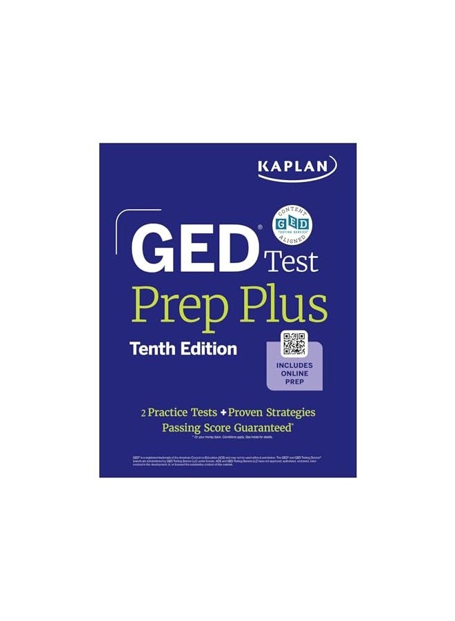 Ged Test Prep Plus Tenth Edition 2026 Includes A Diagnostic Pretest 2 Full Length Practice Test
