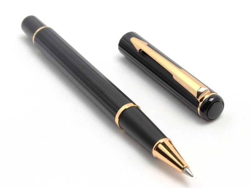 GOLD LEAF Neo Baoer Steel Frosted Black Executive Roller Ball Pen - Image 4