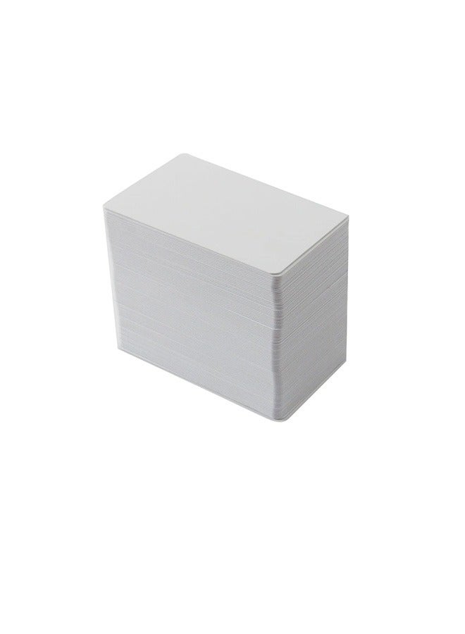 White PVC Blank Card for Printing ID 250 Card - Image 2