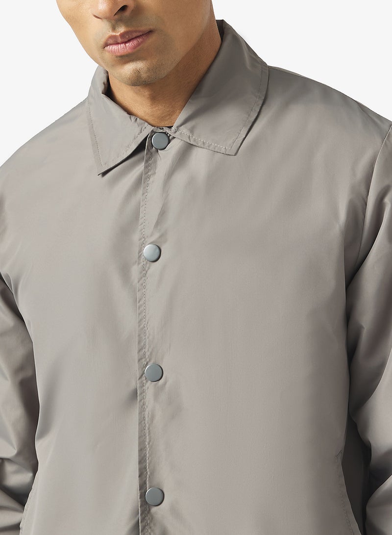 BRAVE SOUL Lightweight Coach Bomber Jacket - Image 3