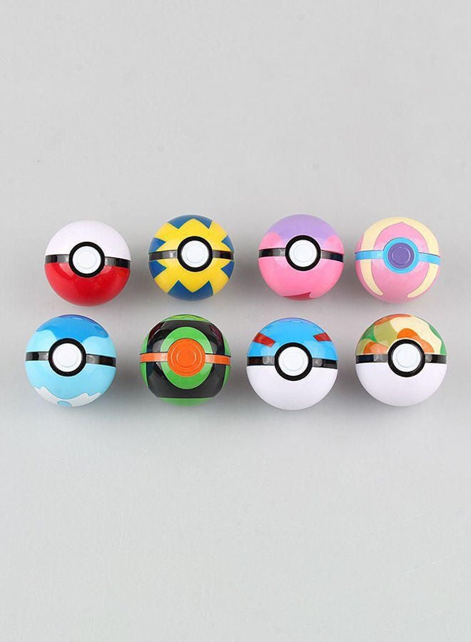 NIBEMINENT 8-Piece Pokemon Elf Ball Set - Image 5
