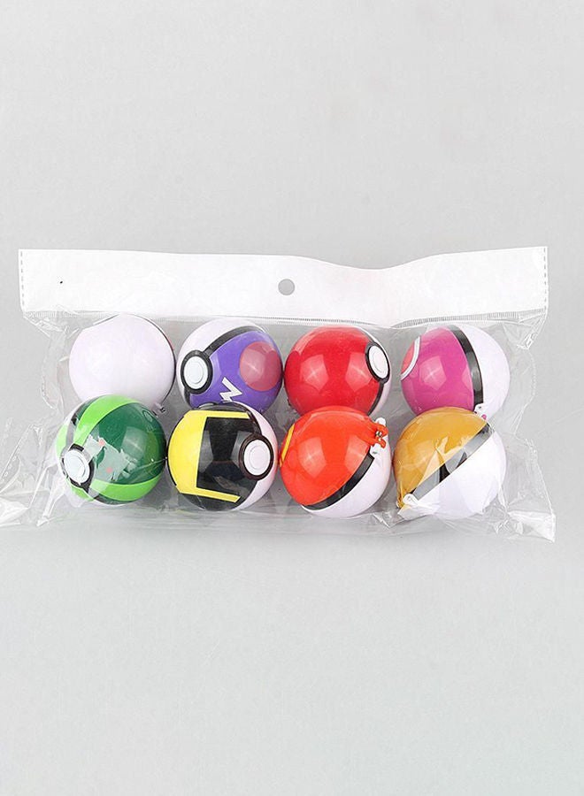 NIBEMINENT 8-Piece Pokemon Elf Ball Set - Image 2