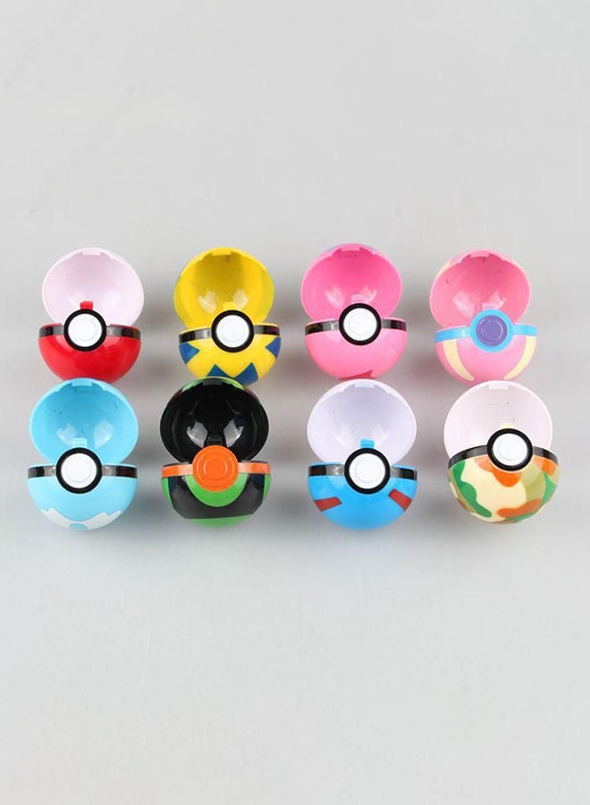 NIBEMINENT 8-Piece Pokemon Elf Ball Set - Image 4