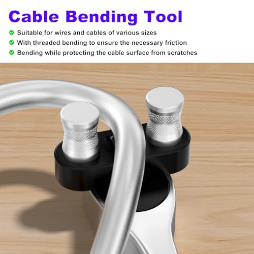 JIOTAR Wire Bender Tool And Cable Bender Tool Electrical, Wire Bending Tools-Maximum Bending Up To 500 MCM For Most 1/2 Inch Ratchet Connection Wires - Image 3