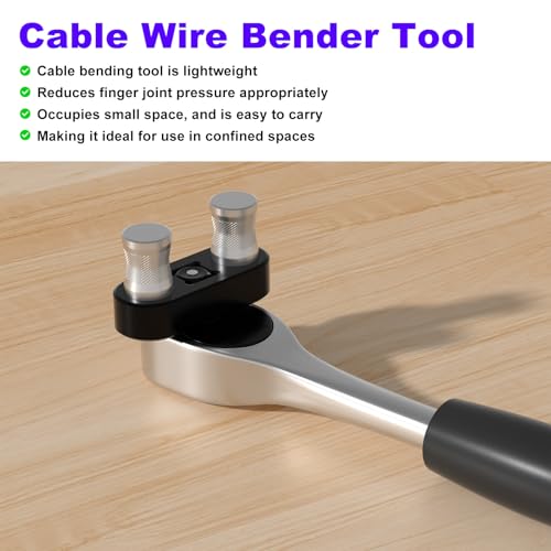 JIOTAR Wire Bender Tool And Cable Bender Tool Electrical, Wire Bending Tools-Maximum Bending Up To 500 MCM For Most 1/2 Inch Ratchet Connection Wires - Image 5