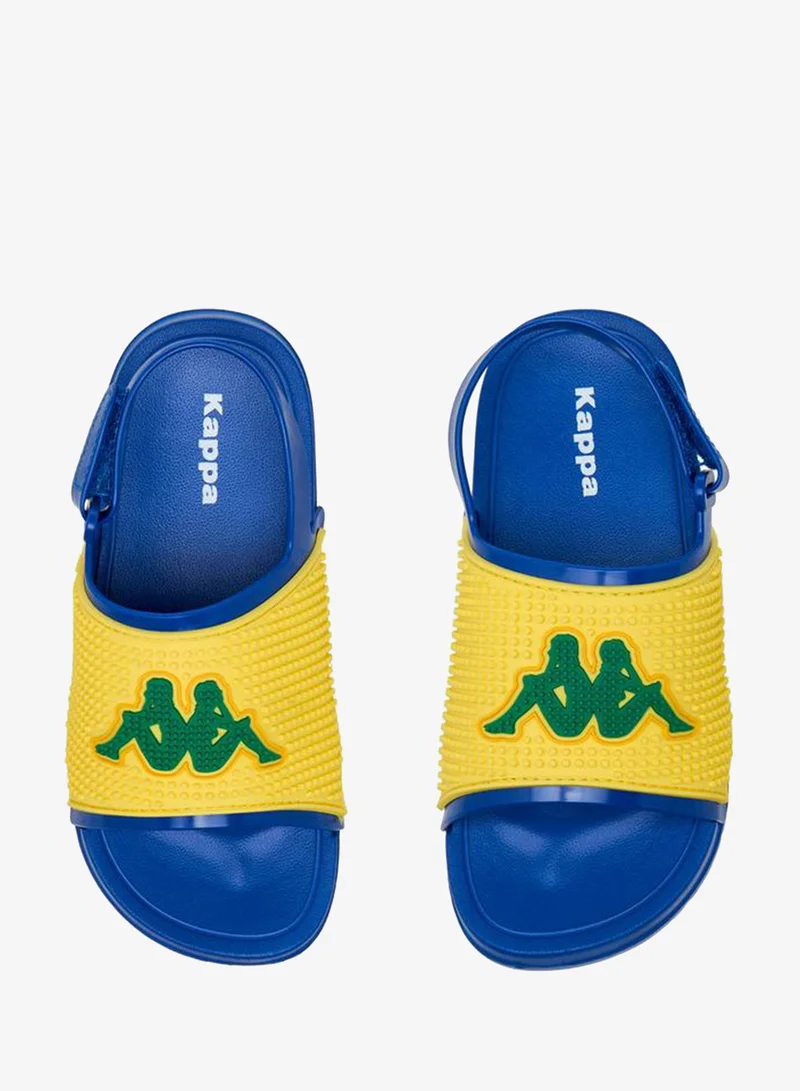 Kappa Slides With Hook & Loop, Logo Detail