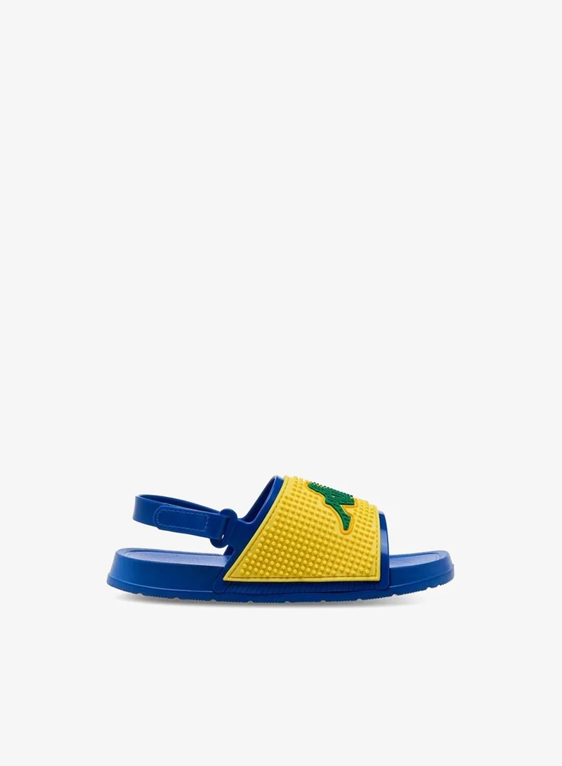 Kappa Slides With Hook & Loop, Logo Detail