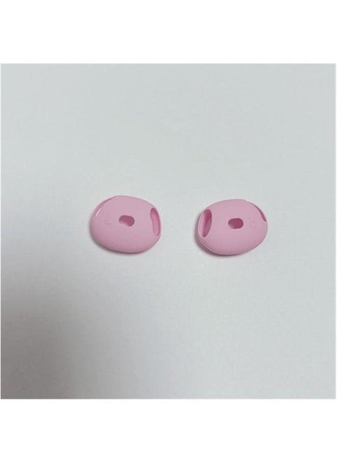 Suitable For Airpods 4 Ultra-thin Ear Cap Apple Bluetooth Headset Non-slip Earphone Cover Generation Earmuffs Can Be Warehouse-Color:Pink-Applicable Models:AirPods4