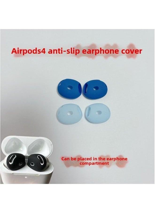 Generic - Suitable For Airpods 4 Ultra-thin Ear Cap Apple Bluetooth Headset Non-slip Earphone Cover Generation Earmuffs Can Be Warehouse-Color:Pink-Applicable Models:AirPods4 - Image 1