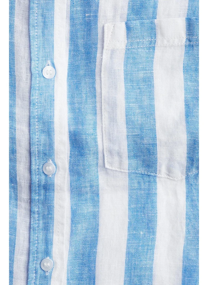 اتش اند ام Linen shirt