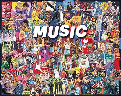 White Mountain Puzzles Music - 1000 Piece Jigsaw Puzzle - Image 1