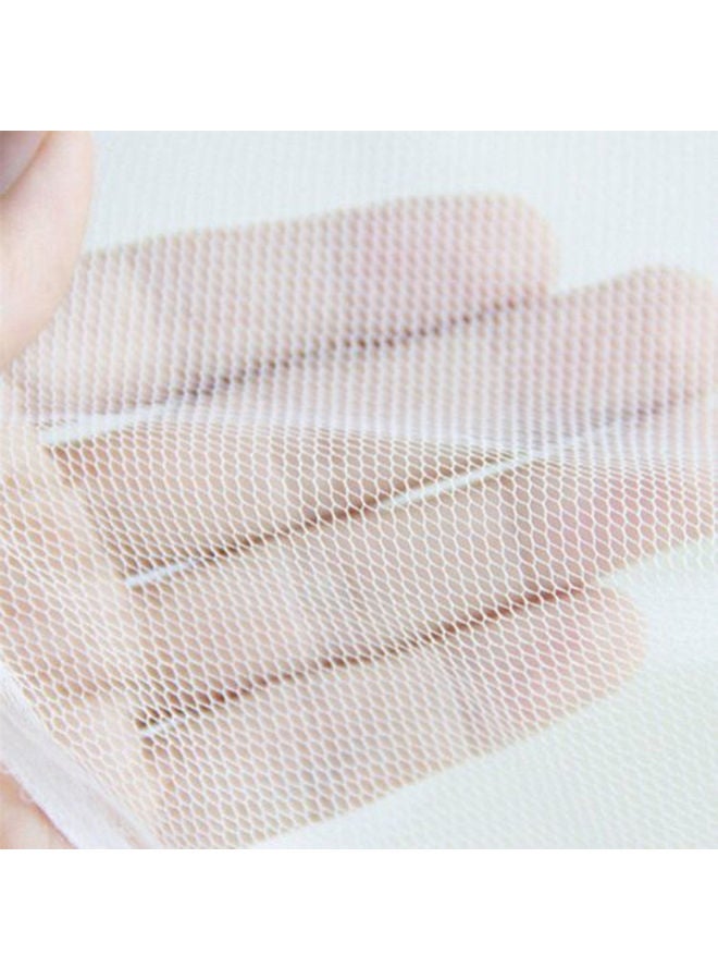 NIBEMINENT Window Mosquito Net White - Image 5