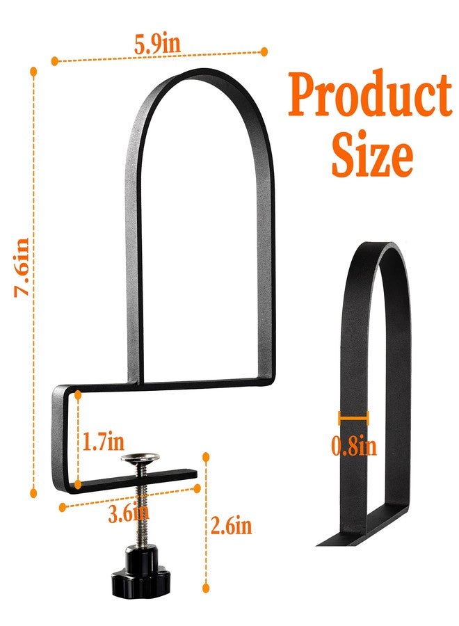 YANGSHUO Metal Book Ends for Shelves - Heavy Duty Adjustable Bookends Clamped Metal Book Organizer Storage Holders, Non-Skid Bookends Stoppers - Image 3