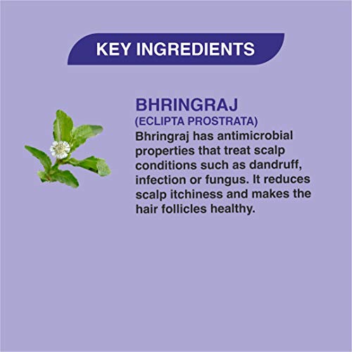 Khadi veda Herbal Bhringraj Hair Oil - 100 ml | For Undernourished & Dull hair | Reduces hair roughness | Stops hair fall | Increases blood circulation | No Synthetic Colour. - Image 4
