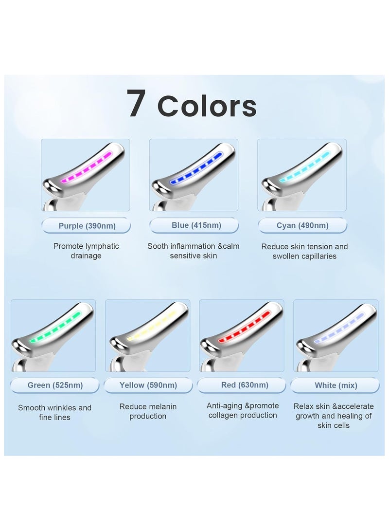 Vibrating Face and Neck Massager - Triple Action Wrinkle Remover for Skin Care, Tightening and Smoothing - Image 3