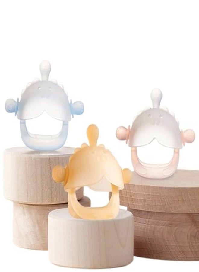 Dec Kitchenpro Baby Teething Toys Soothing Silicone Teether(Yellow) - Image 5