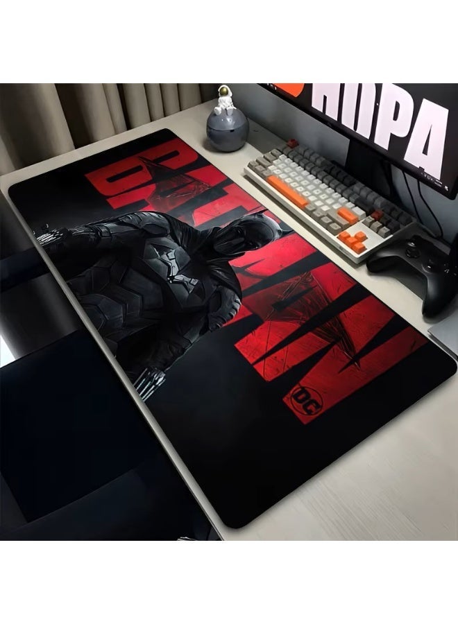 DC Comics RED-Batman Gaming Mouse Pad – desktop Mat XL Size Anti Slip Base – Speed Edition – 2mm | 70 X 30 cm - Image 3