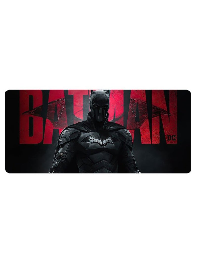 DC Comics RED-Batman Gaming Mouse Pad – desktop Mat XL Size Anti Slip Base – Speed Edition – 2mm | 70 X 30 cm - Image 5