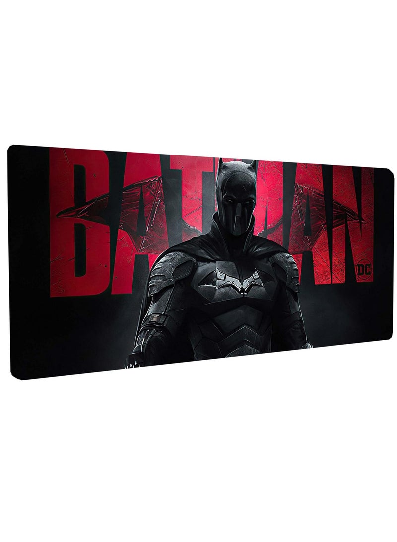 DC Comics RED-Batman Gaming Mouse Pad – desktop Mat XL Size Anti Slip Base – Speed Edition – 2mm | 70 X 30 cm - Image 4