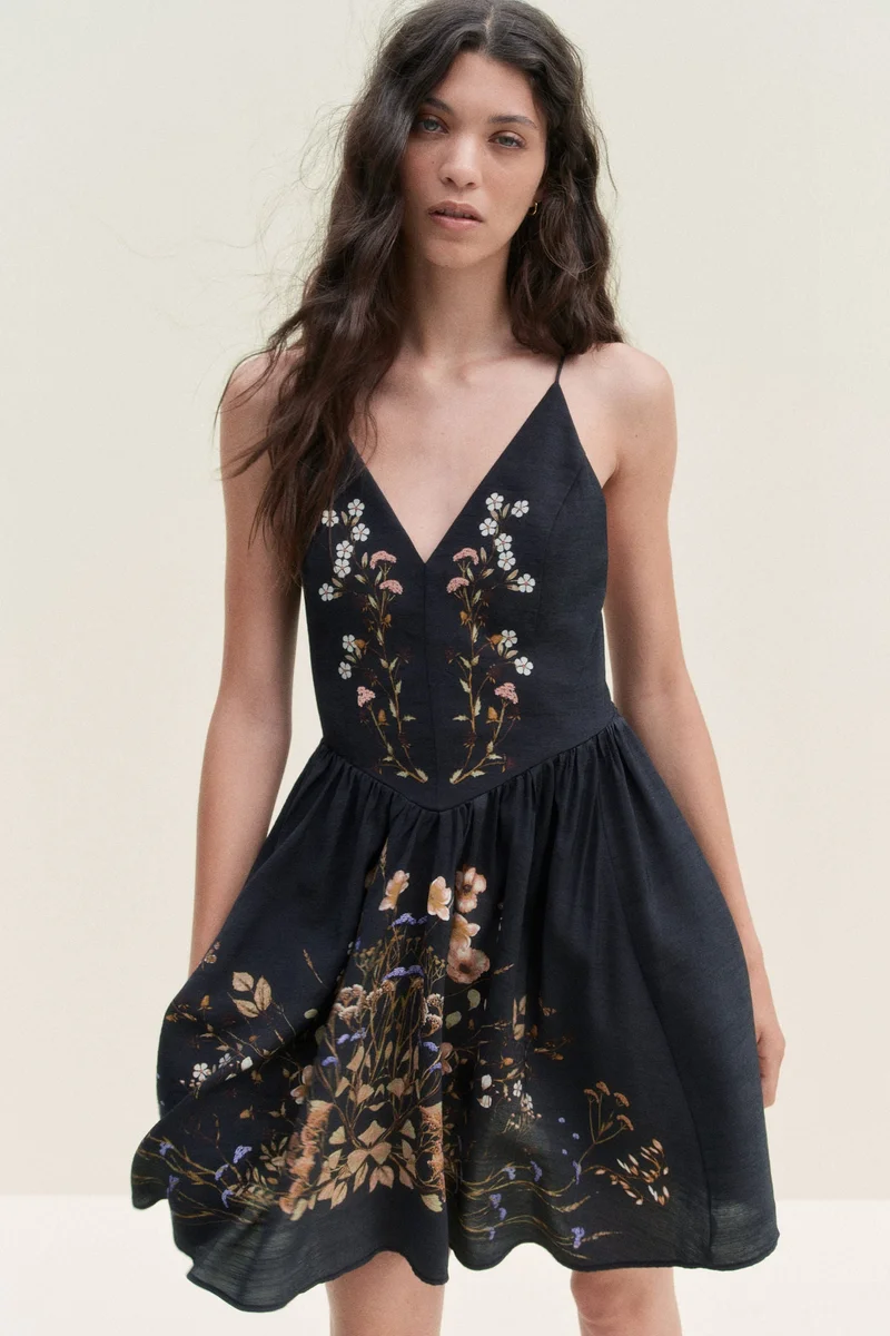 H&M Flared-skirt dress