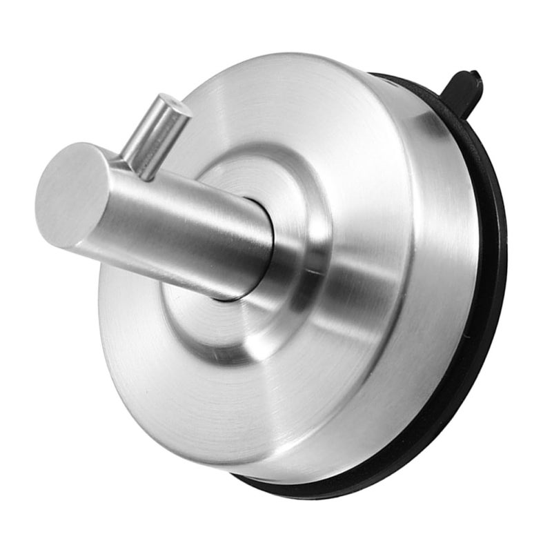 304 Stainless Steel Suction Cup Hooks Strong Vacuum Hold Towel Robe Hangers For Bathroom Kitchen Wall Storage - Image 2