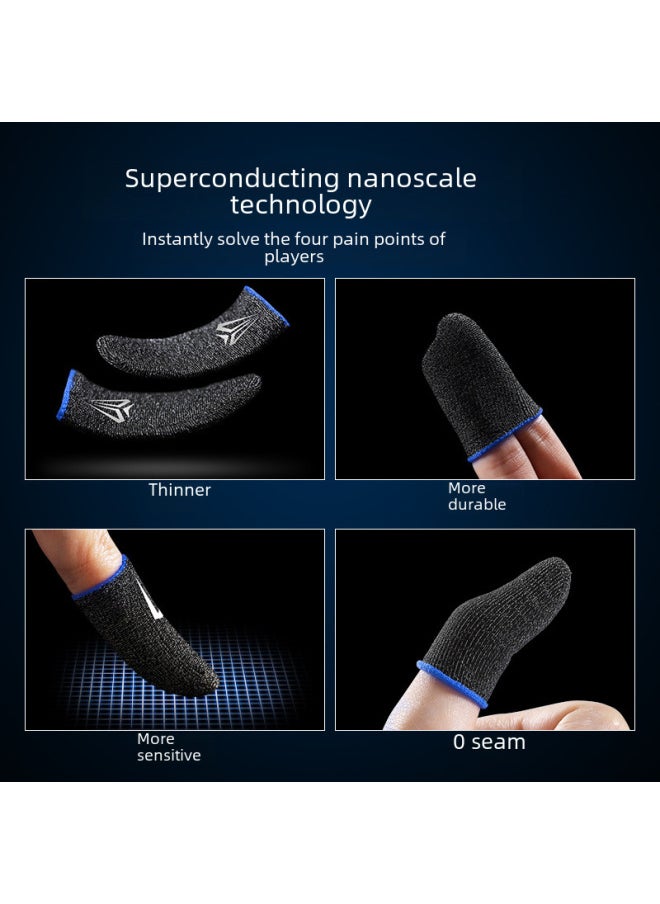 Beauenty Gaming Finger Sleeve Sweatproof Mobile Game FingerBreathable-Product Color:【Fishbone Box】 Finger Sleeve Storage Box 【1】】  - Image 5