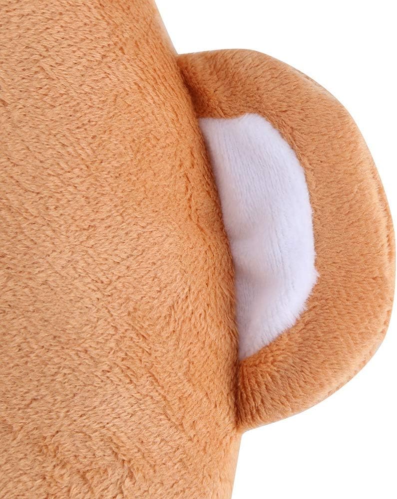 PP Cotton Pillow, U Pillow, Travell Pillow Animal Travel Neck PP Cotton Pillow Soft U Shaped Car Heads Rest Toy Cushion (Dark Brown), U Pillow, PP Cotton Pillow, Travell Pillow Animal Tru Pillow Neck - Image 4