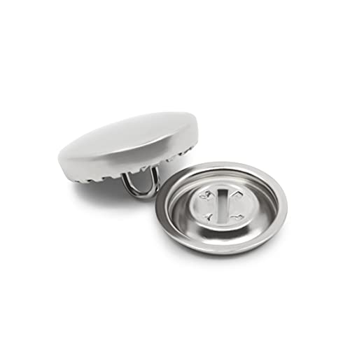 Dritz 213-24 Half Ball Cover Buttons, Size 24 - 5/8-Inch, 5-Sets - Image 2