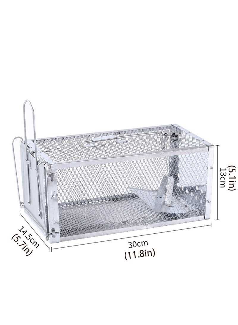 LOOPITYS Rat Trap,Humane Mouse Trap Indoor、Outdoorfor Home, Small Rodent Chipmunk Trap and Other Live Animal Cage Catch and Release - Image 4