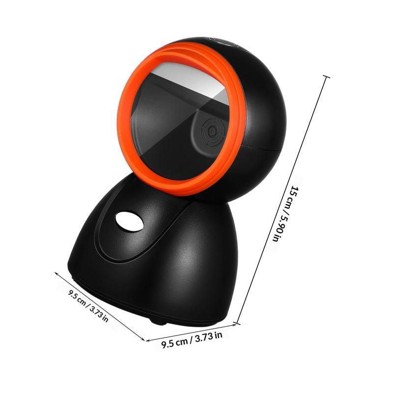 Barcode Scanner: Countertop Scanner Hands Free Barcode Scanning Code Reader for Supermarket Retail Store - Image 2