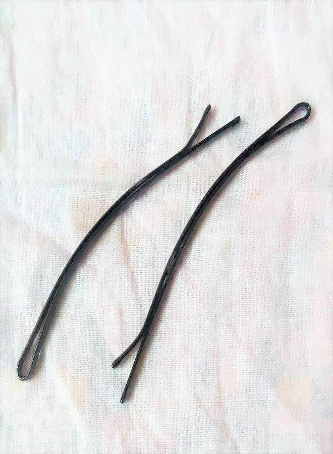 PMK E Store Bun Bobby Hair Pins for Women (Black, Pack of 12) - Secure and Stylish Hair Accessories - Image 3