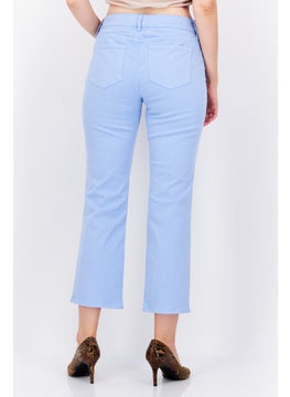 NYDJ Women Straight Leg Ankle Denim Jeans, Blue  - Image 4