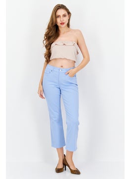 NYDJ Women Straight Leg Ankle Denim Jeans, Blue  - Image 2