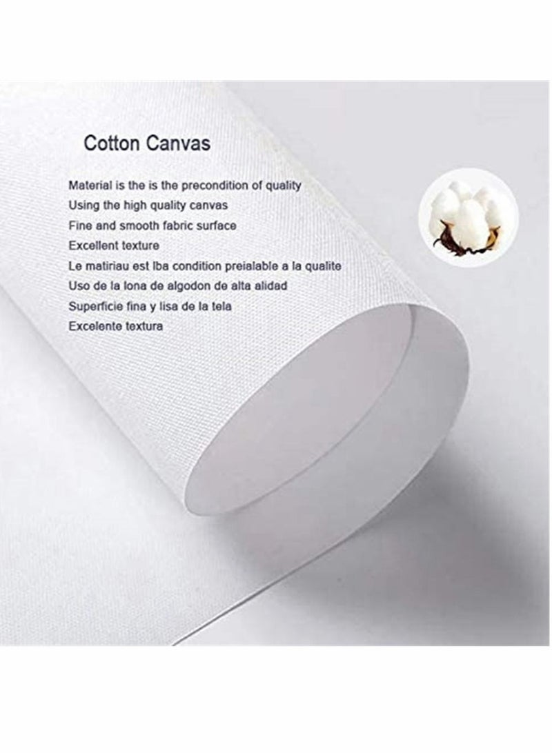 Captaintech Wall Painting, African Women Art Wall Decor Canvas Wall Art Original Designed Pop Gold earrings necklace Black Pretty Girl Style Painting on Canvas Poster Print without Frame ( 50 x 70 cm ) - Image 5