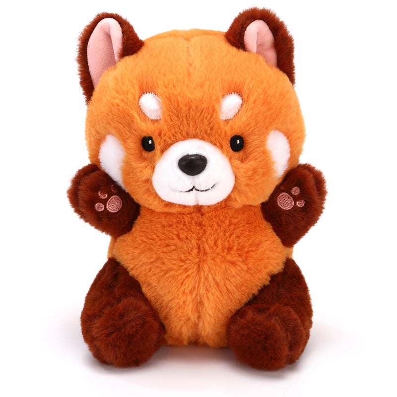 Riuhot Cute Red Panda Plush Toy - Stuffed Animal Gift for Girlfriend, Kids Birthday - 9" Red Panda plushies - Image 2