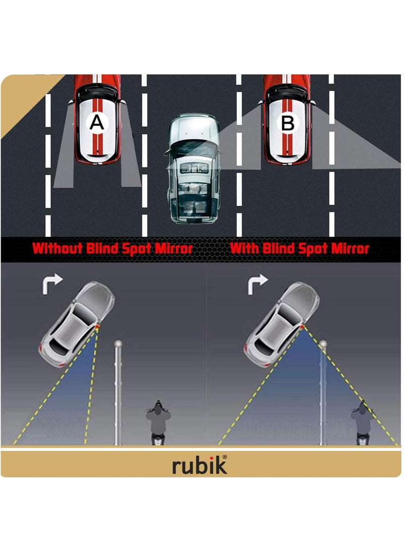 Rubik علامة سيارة جديدة سائق، يرجى التحلي بالصبر، ملصق فينيل، نص عريض، ملصق تحذيري عاكس للغاية لسائقي السيارات الجديدة SUV والفانات (6.5x20 سم) - Image 4
