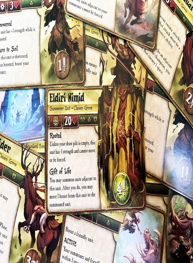 Plaid Hat Games Chosen Grove Faction Deck - Ready-to-Play Expansion for Strategy Card Game - 2 Players, Ages 9+ - Requires Summoner Wars Master or Starter Set - Image 3