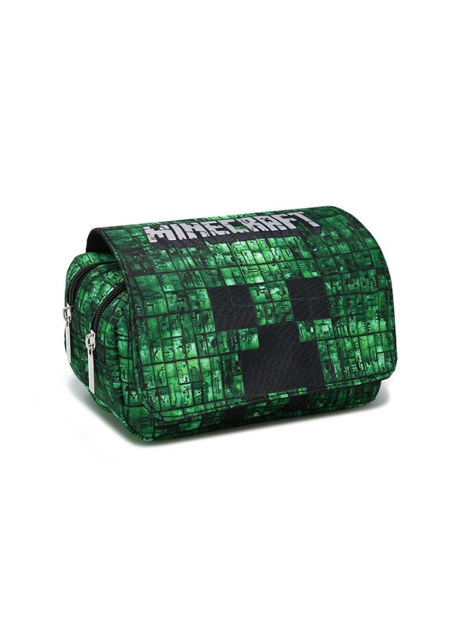 ماين كرافت طلاب المدارس الابتدائية ماين كرافت مقلمة مقلمة صندوق أدوات مكتب - Image 1