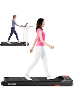 STH-3002 Home Use Walking Pad & Treadmill | Compact, Ultra-Slim, Ready To Use | Shock Absorption | Led Display | Manual Incline | 100 Kg Capacity
