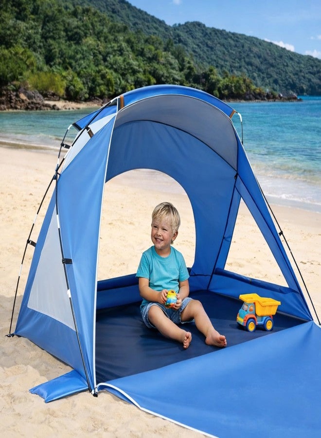 Etto Mini Beach Tent for 1-2 People, Baby Tent with UPF 50+ UV Protection, Portable Sun Shelter with Carrying Bag, Lightweight & Easy Setup, Perfect for Baby and Family Beach Days - Image 1
