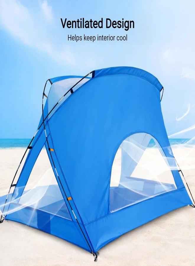 Etto Mini Beach Tent for 1-2 People, Baby Tent with UPF 50+ UV Protection, Portable Sun Shelter with Carrying Bag, Lightweight & Easy Setup, Perfect for Baby and Family Beach Days - Image 5