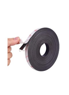 Generic Flexible Magnetic Tape, 1cm x 2m Roll with Strong Self-Adhesive Backing, Perfect for Crafts, Art Projects, Whiteboards, Fridge Organization, Magnetic Tape for Versatile Use  - Image 1