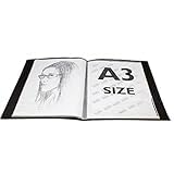 Peeplvalue Pack Of 2 A3 Size 40 Leaf Display File Deluxe Quality File And Folder For Big Drawing And Property Papers, Blue - Image 5