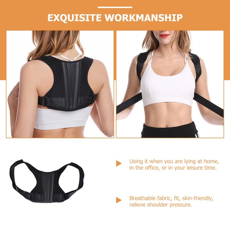 Adjustable Posture Corrector For Women And Men Upper Back Support Brace Breathable - Image 4