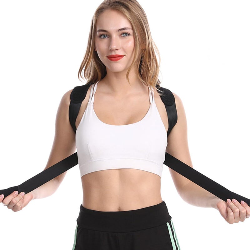 Adjustable Posture Corrector For Women And Men Upper Back Support Brace Breathable - Image 5