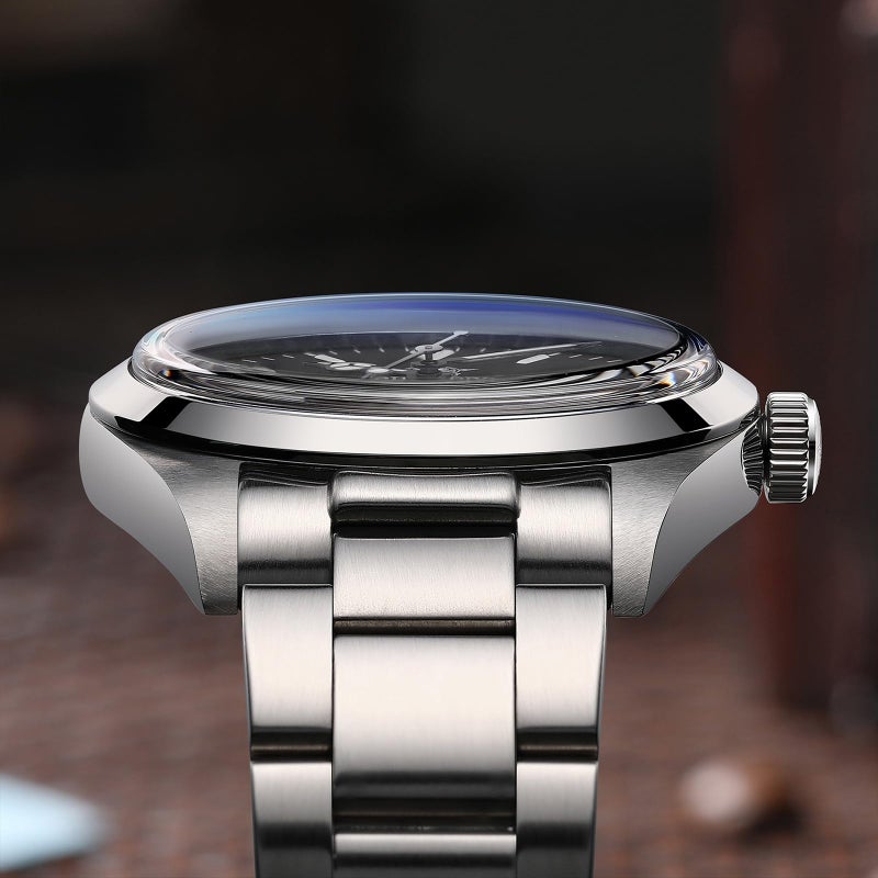 ADDIESDIVE 36 MM Small Dial Smooth Sweep Quartz Wrist Watches Sapphire Crystal Stainless Steel Luminous Waterproof 100 M Analog Watch - Image 3