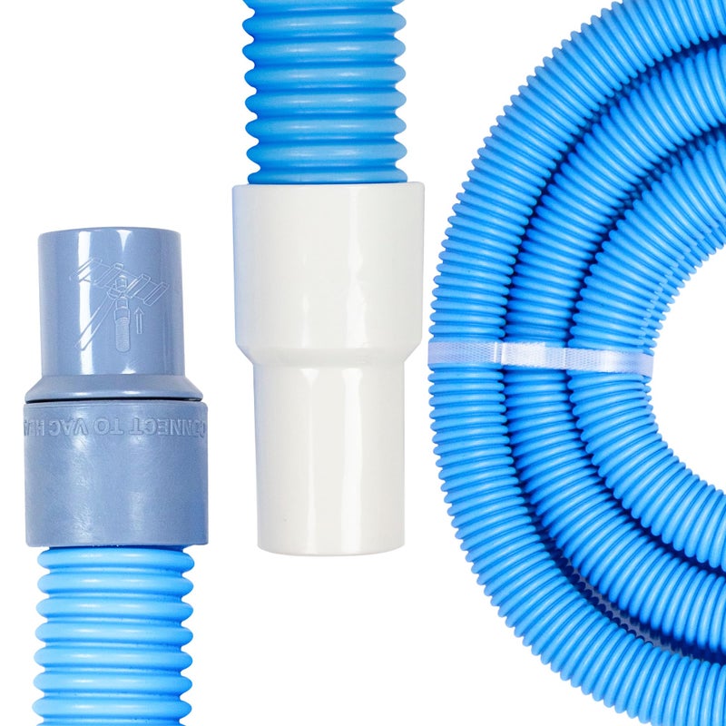 SWIMLINE HYDROTOOLS Swimming Pool Vacuum Hose With Kink-Resistant Swivel Cuff 1.25'' X 21' For Inground Pools - Compatible With Vacuum Heads, Skimmers, Filter Pump Inlets, And Other Pool Accessories - Image 1