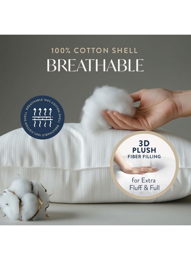 Digital Decor Premium Full Body Maternity Pillow, U.S. Made, Hypoallergenic, 100% Cotton U Shaped Pregnancy Pillow for Side Sleepers, 35" x 65" - Image 5