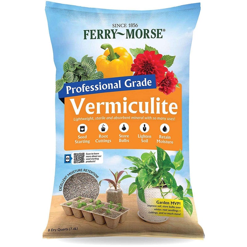 Ferry Morse FERRY-MORSE 8QT Professional Grade Plantation Products Vermiculite - Image 1