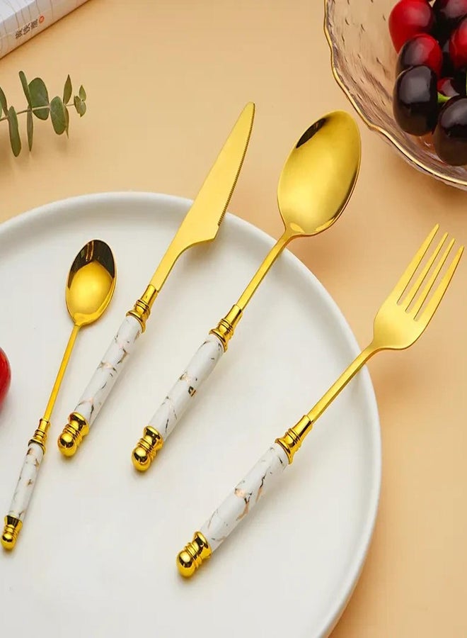 VAV GET 24-Piece Flatware Cutlery Set For 6 People - Image 2